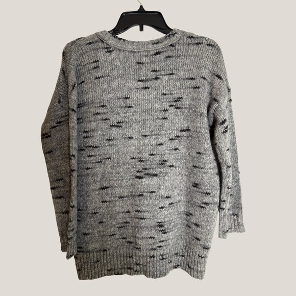 Madewell Gray Speckled Knit Sweater – Size Small – NWT - Picture 2 of 5